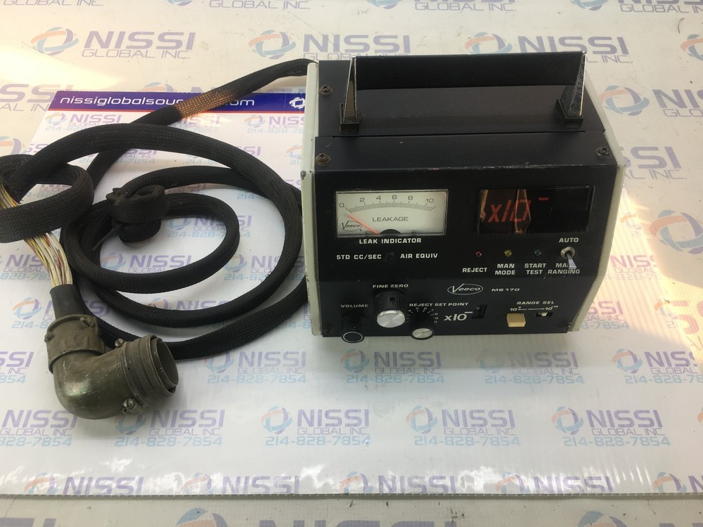 Veeco MS170 Helium Leak Indicator Control Box MS170