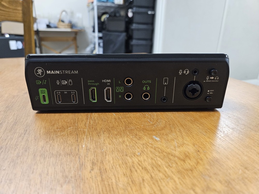 Mackie MainStream Live Streaming and Video Capture Interface - Used