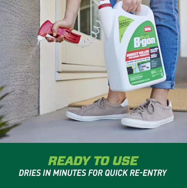 Bug B-gon 1 gal. Insect Killer for Indoor plus Perimeter1 with Trigger Sprayer