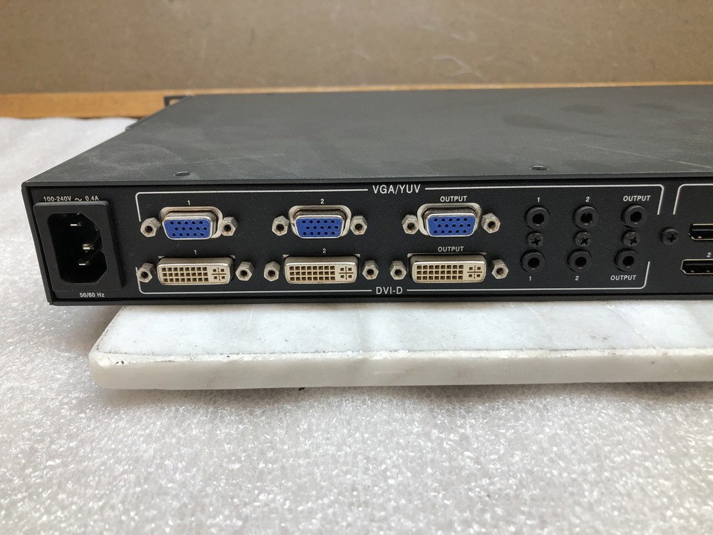 Extron MPS 409 Digital media Presentation Switcher HDMI VGA DVI