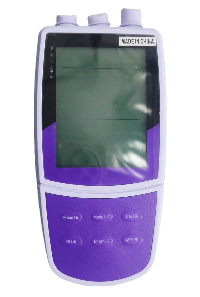 Fluoride Ion Meters with Calibration Solution Automatic Temperature Compensation