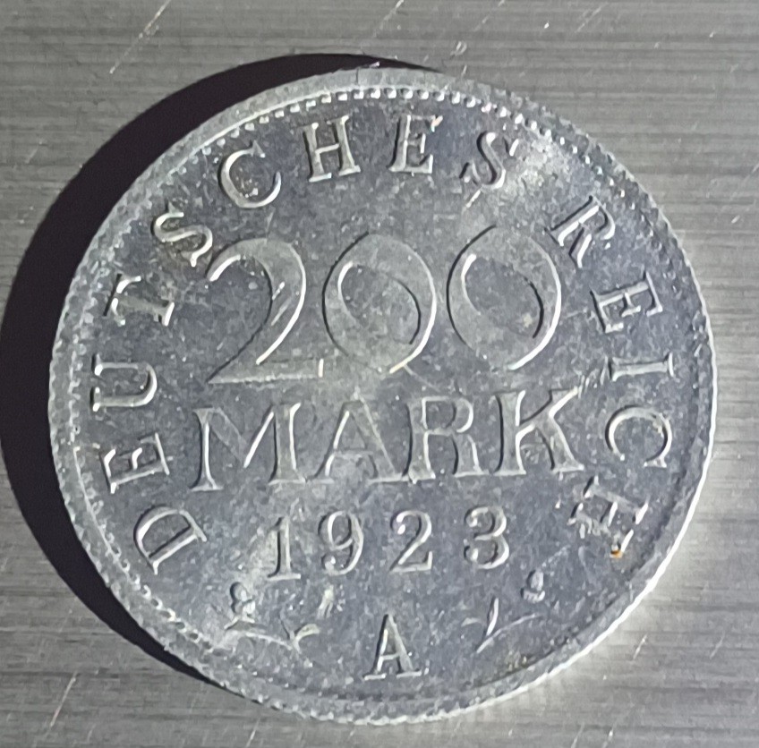 1923A German 200 Mark