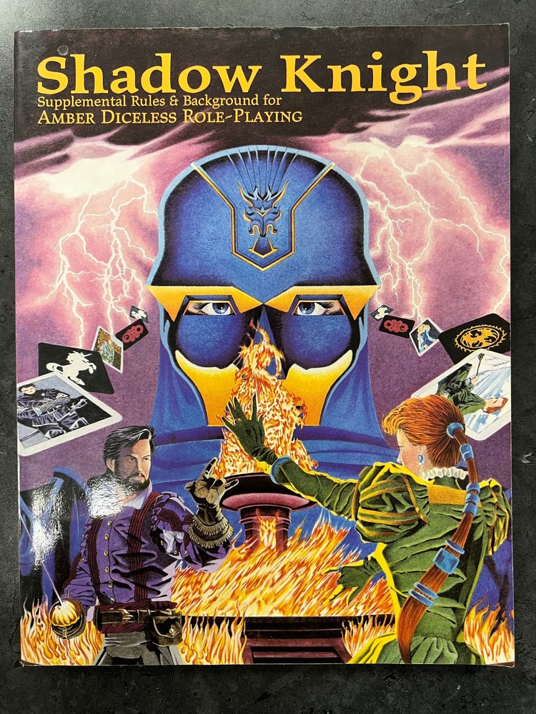 Shadow Knight Supplemental Rules & Background for Amber Diceless RPG GREAT SHAPE