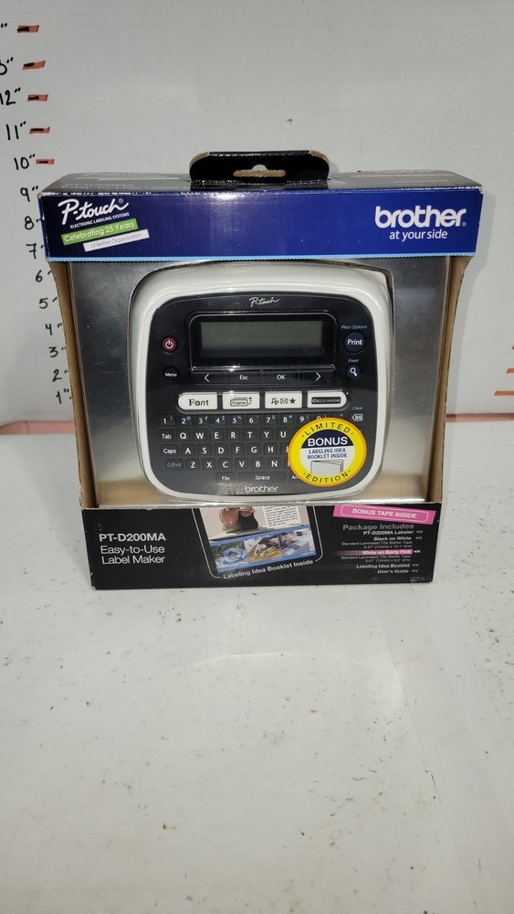 Brother P-Touch PT-D200MA Label Thermal Printer