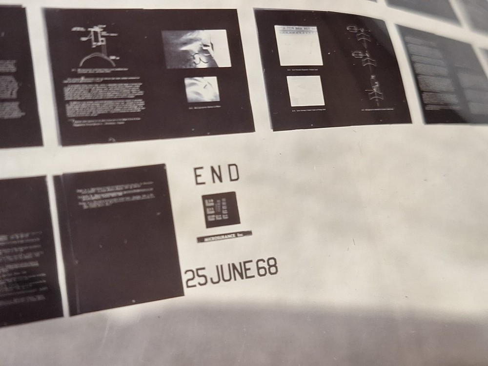 Vtg Military Microfiche Studies In The Perception Using Retinal 1962 CPP-350