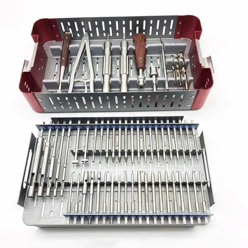 Broken Screw Removal Set Internal Fixator Extractor Orthopedic Instrument Set