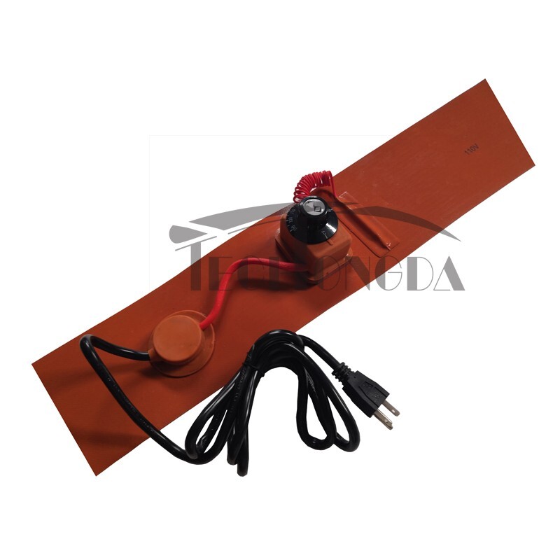 Silicone Drum Heater,110V Silicon Metal Oil Drum Heater Barrel Band 1.5KW