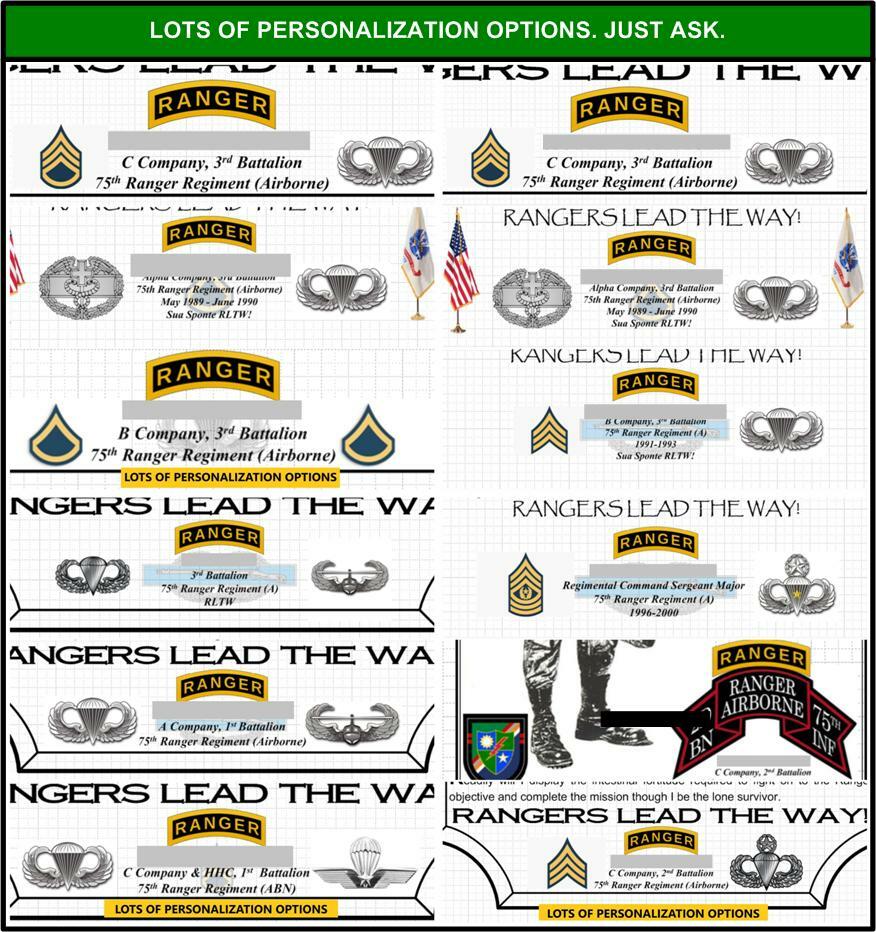 MC-NICE: Special Forces JFK Quote PERSONALIZED & SOCOM COIN
