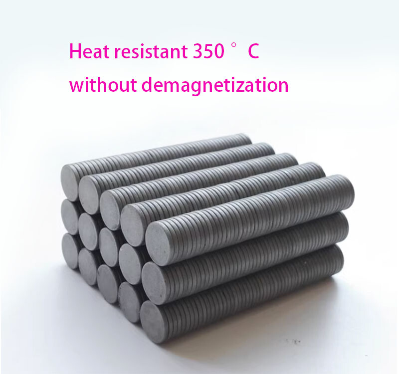 Diameter 12mm-40mm high-temperature resistant samarium cobalt disk strong magnet