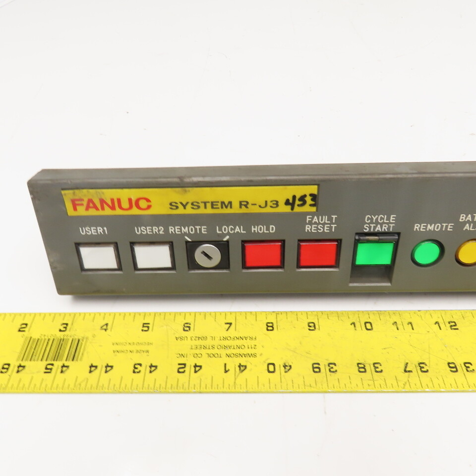 Fanuc A05B-2400-C012 System R-J3 Robot Controller Operator Unit