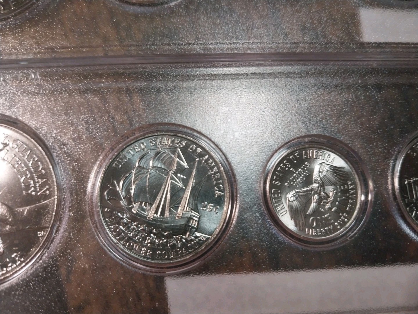 2026D AND 2025 P AND D SEMI QUINCENTENIAL COMBINED HALF/CENT 15 COINS IN HOLDERS