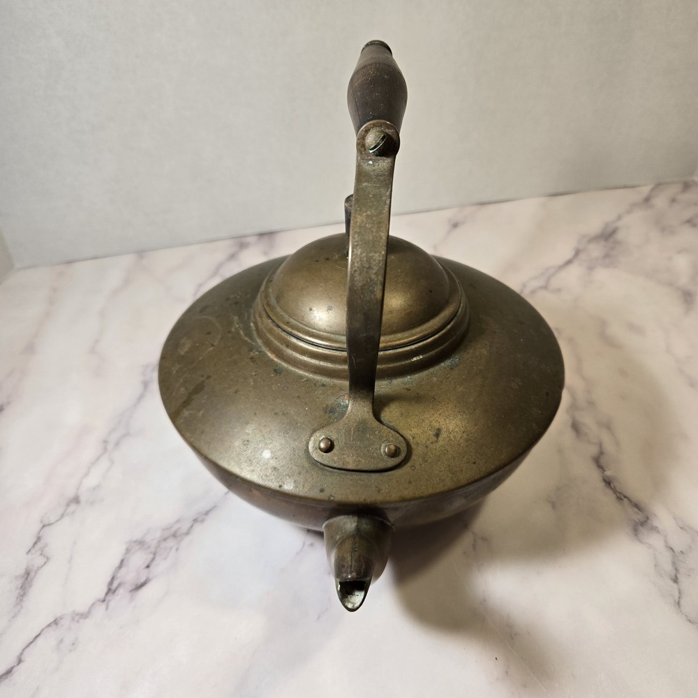 Vintage Copper Brass Tea Pot
