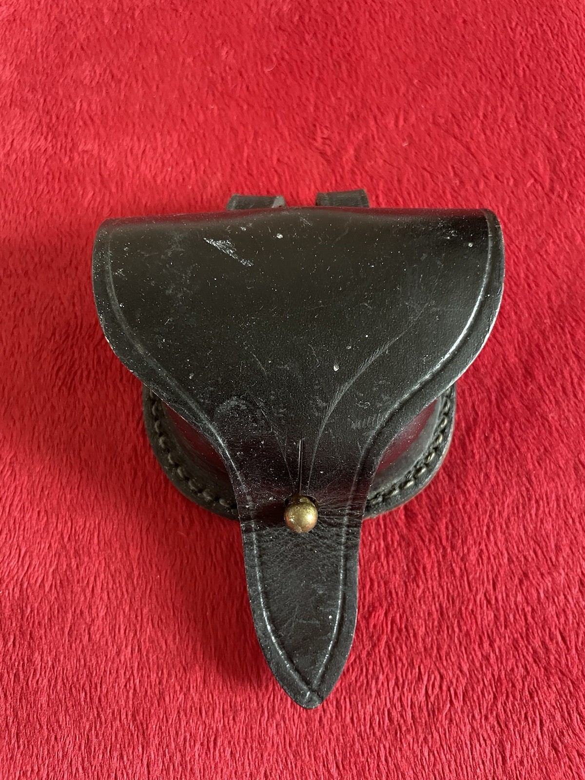 VINTAGE REPRODUCTION US ARMY UNION SOLDIERS LEATHER CAP POUCH