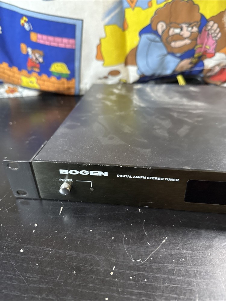 BOGEN DST1 DIGITAL AM/FM STEREO TUNER