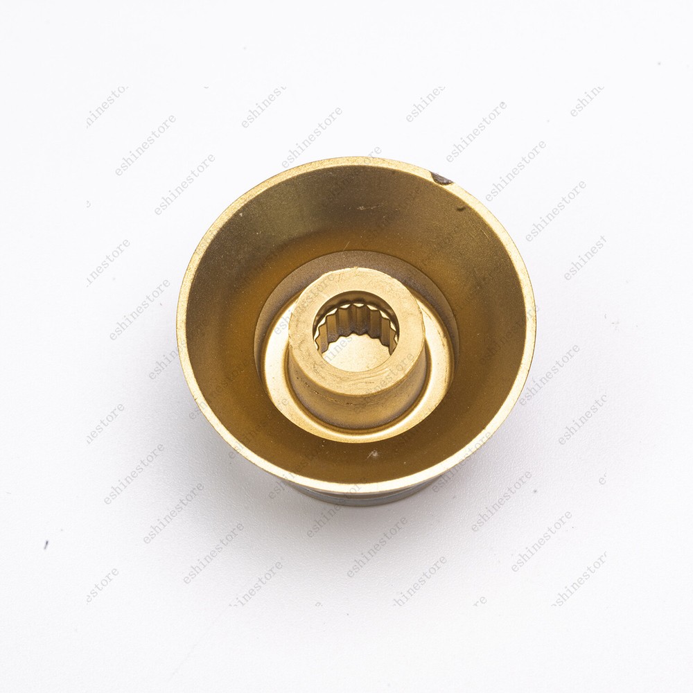 4x LP 60s Style Guitar Reflector Knobs Gold/Silver Top Hat Knobs for LP SG