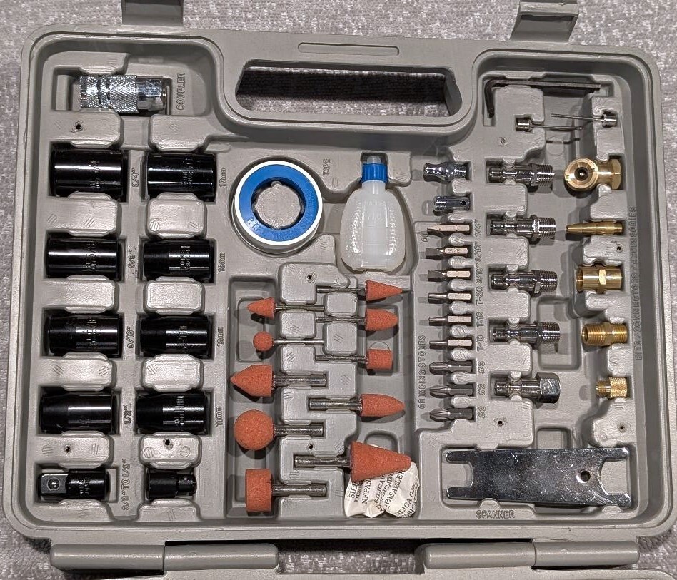 Air-plus pneumatic 68 tool kit