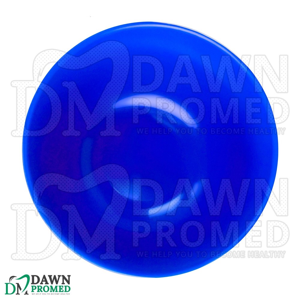 Dental Lab Alginate Mixing Bowl Medium 3.25" Blue Plastic Dentist Instruments