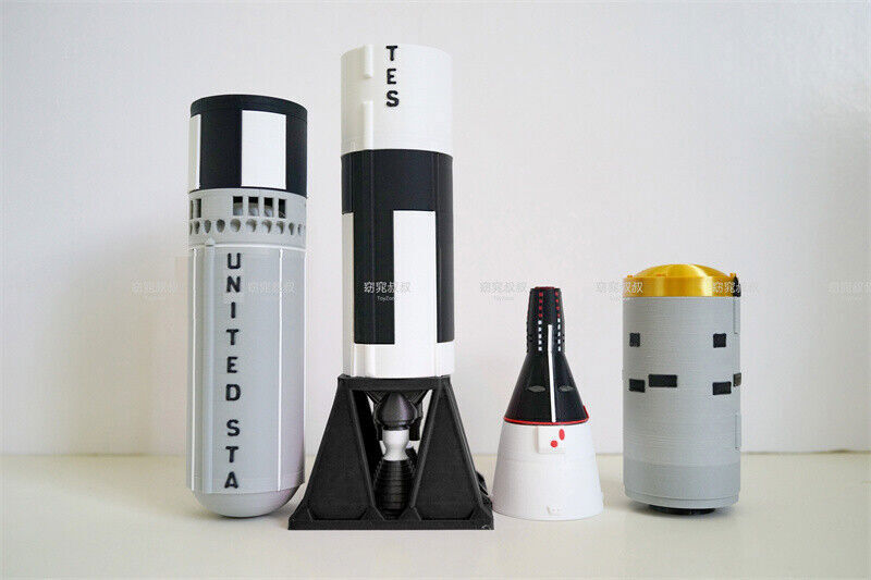 1:72 Scale Gemini TitanII Rocket Model Finished Painted Spacecraft PLA DIY Model