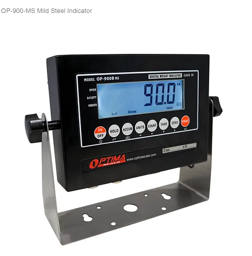 OPTIMA SCALE OP-900-02 LCD INDICATOR WITH INTERNAL BATTERY, NTEP
