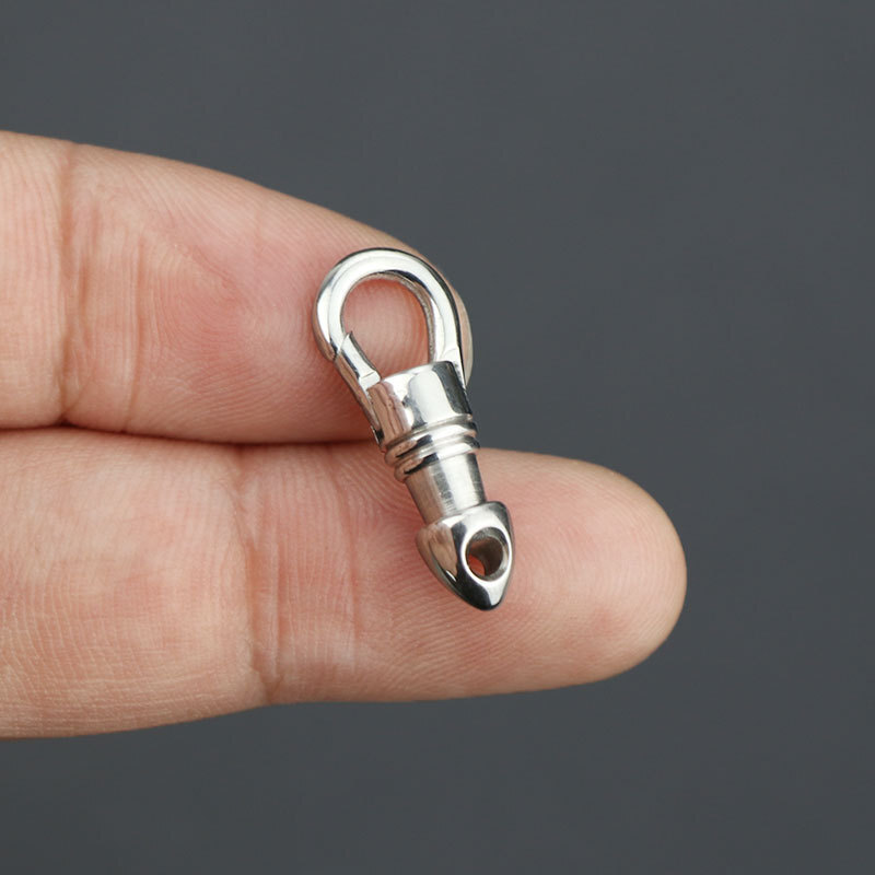 New Two 360 Degree Quick Release Hanging Elastic Keychain Connection Buckle
