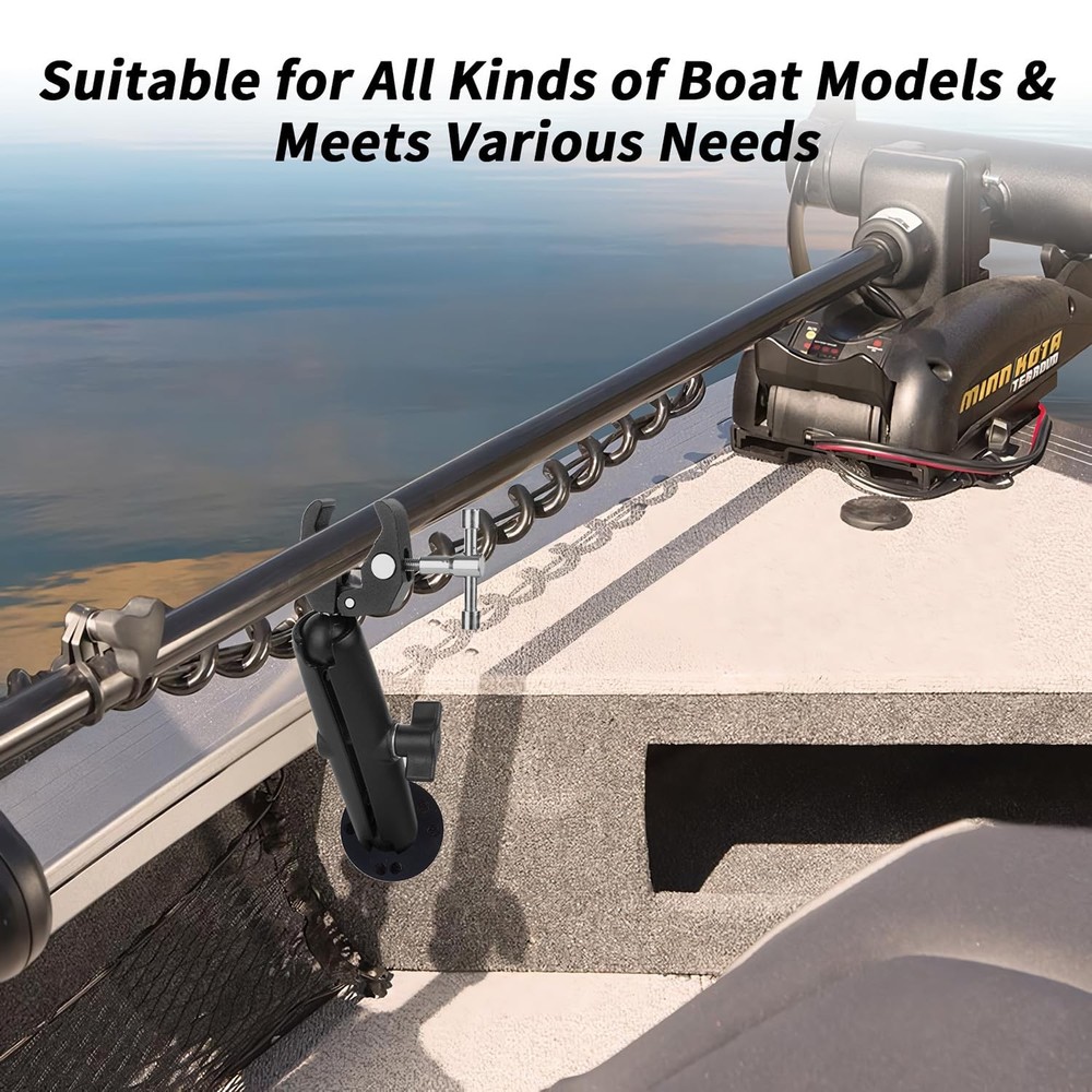 Trolling Motor Stabilizer Mount Support for Minn kota Terrova/Riptide Terrova/