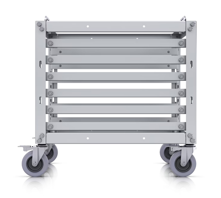 Ubiquiti Toolless Mini Rack 6U Open Frame Silver Steel U-Rack-6U-TL