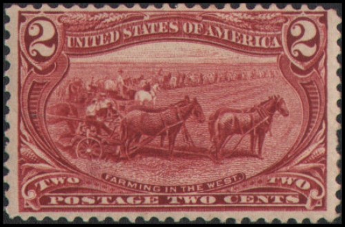 US #286 MNH