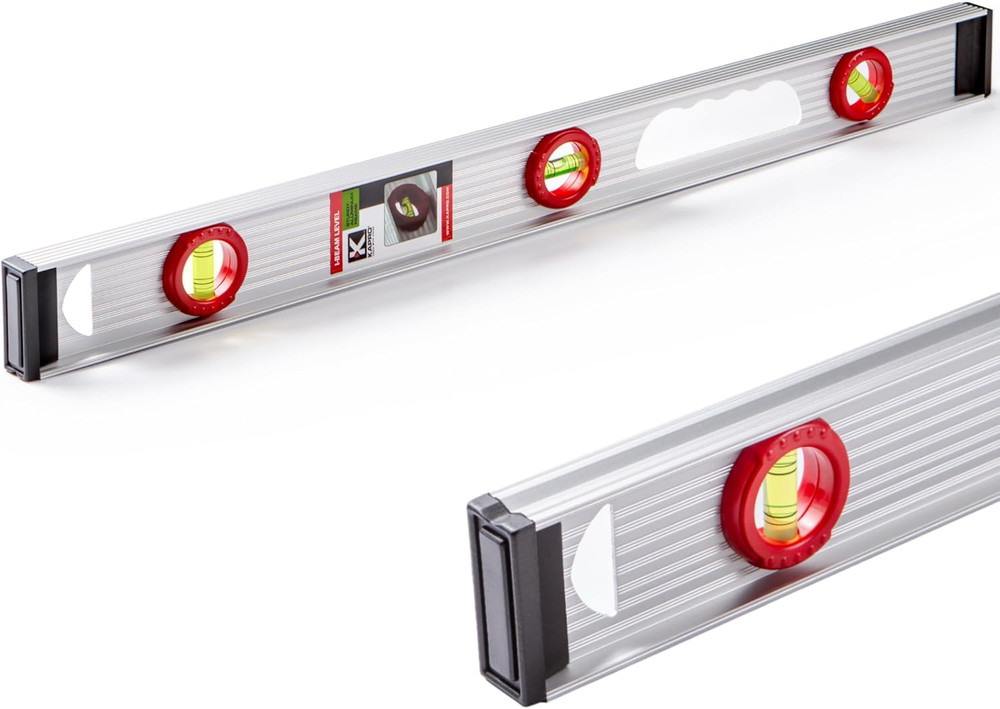 - 130 Project I-Beam Level - Features V-Groove, Horizontal, Vertical + 45° Vi...