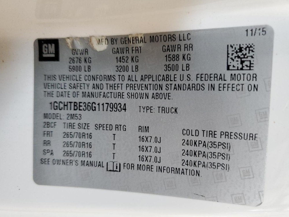 Temperature Control Manual Temperature Control Fits 15-22 COLORADO 2511131