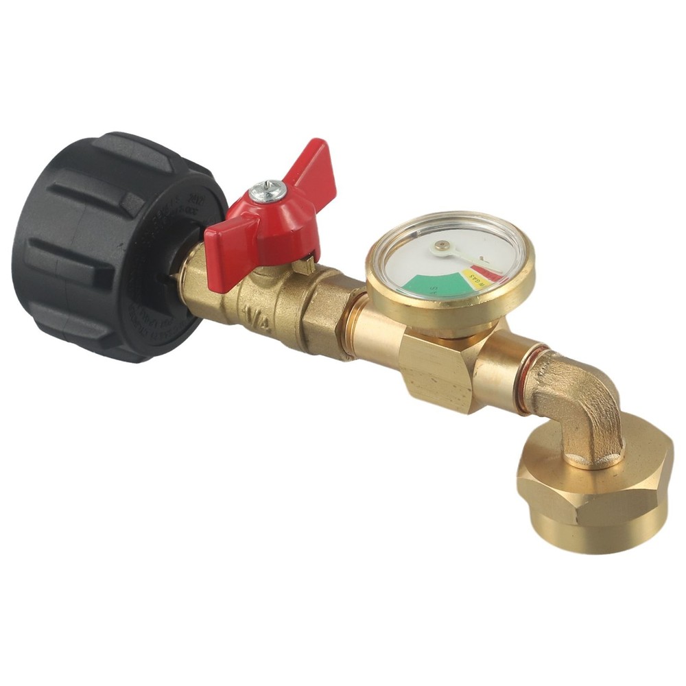 High Quality Solid Brass Propane Filling Adapter Ensures Better Sealing