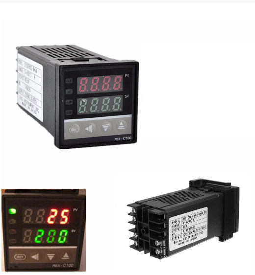 The Thermocouple Control Controller REX-C100 Digital F/C PID Temperature