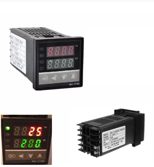 The Thermocouple Control Controller REX-C100 Digital F/C PID Temperature