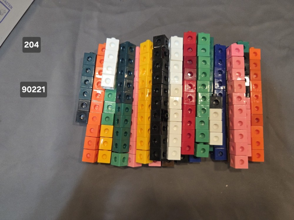 Educational Linking Cubes(204pcs.)