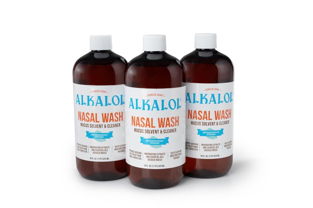 "Alkalol Solution Original Nasal Wash, 3 Count -16 fl oz"