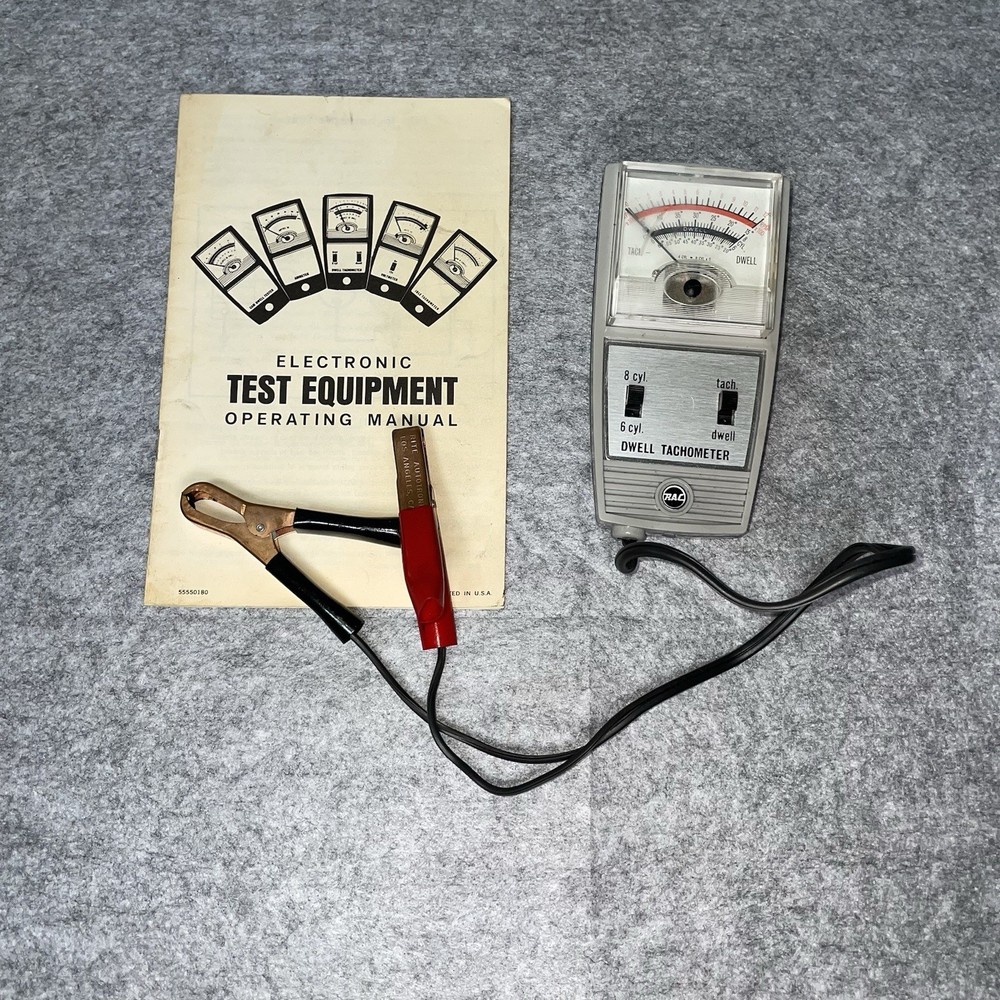 Vintage Rite Autotronics Engine Analyzer Test Kit Timing Light Gauges USA