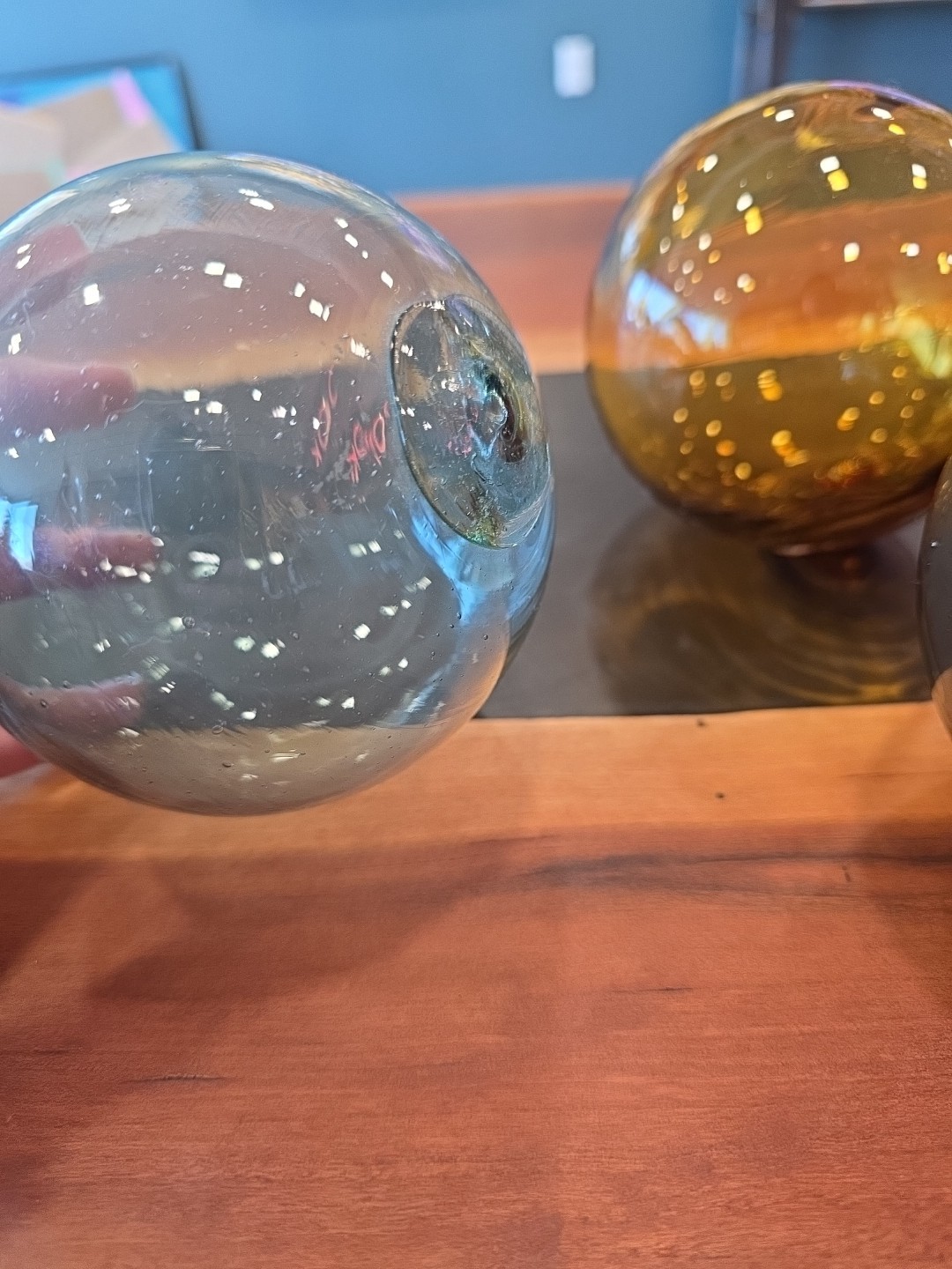 Hand Blown Glass Fishing Floats Contemporary Chinese