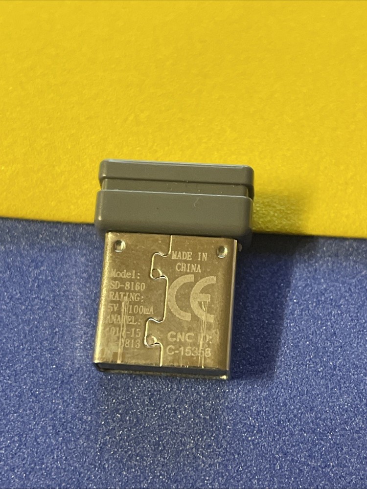 LOT 6 – Dell Model SD-8160 USB Wireless Dongles (Grey)