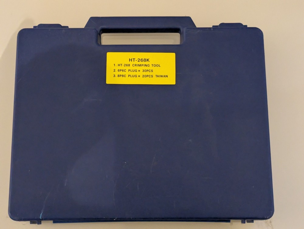 HT-268K Crimping tool RJ Connections