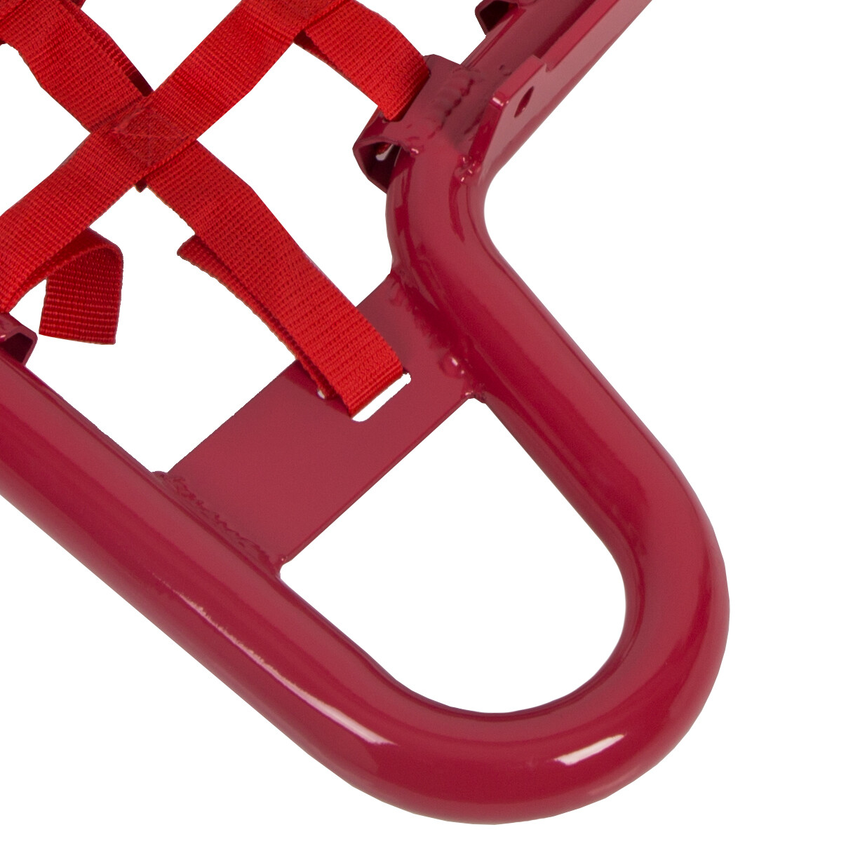 For Yamaha Warrior 350 YFM350X 1990-2004 Aluminum Nerf Bars Red bar Red nets