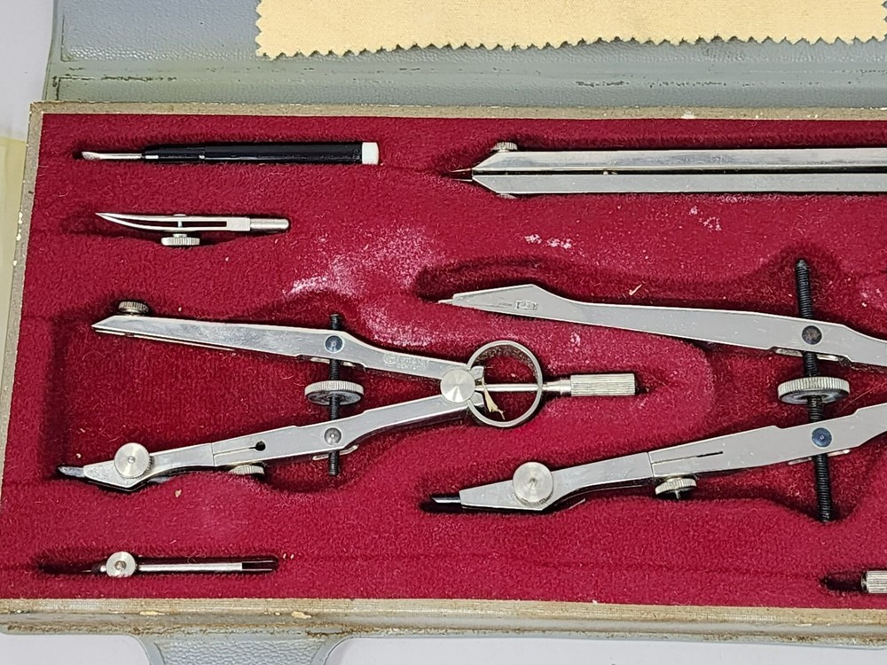 Vintage Original Gramercy M07 Precision Drafting Tool Set Germany