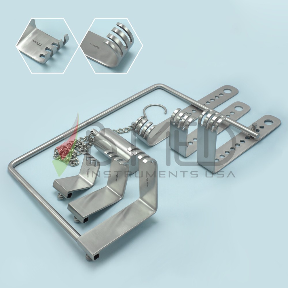 OR Grade Charnley Initial Incision Retractor With Blades Surgical Instruments