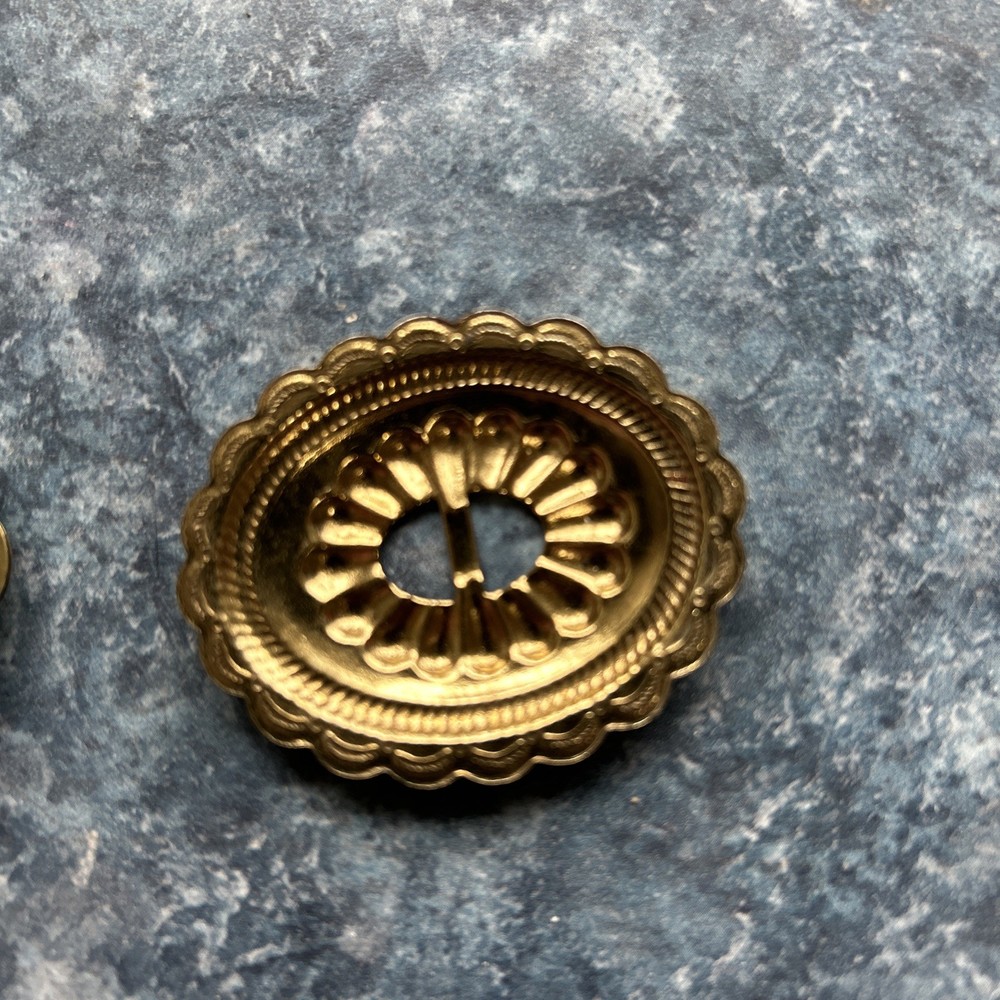 Oval Concho Lot Of 18 pc.