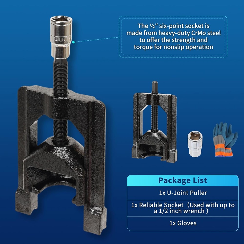 GEAROLL U Joint Pullers Automotive, Universal Joint Extractor 10105 Extractor U-