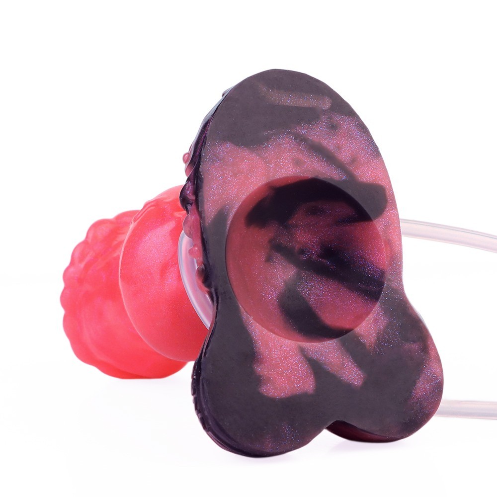 Fantasy Anal Plug Inflatable Ejaculation Dildo Squirting Penis Big Butt Expander