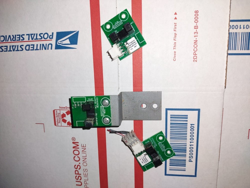 drill o matic arcade redemption sensor pcb lot #211