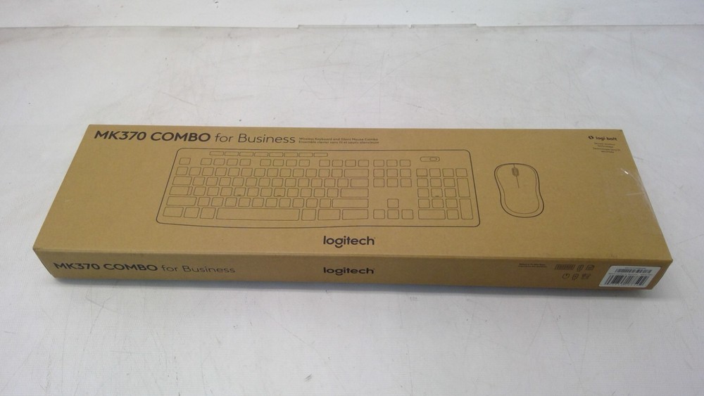 Logitech MK370 Keyboard Mouse Combo for Business Logi Bolt USB - Graphite
