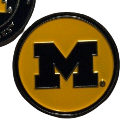 Michigan Wolverines Golf Ball Marker New