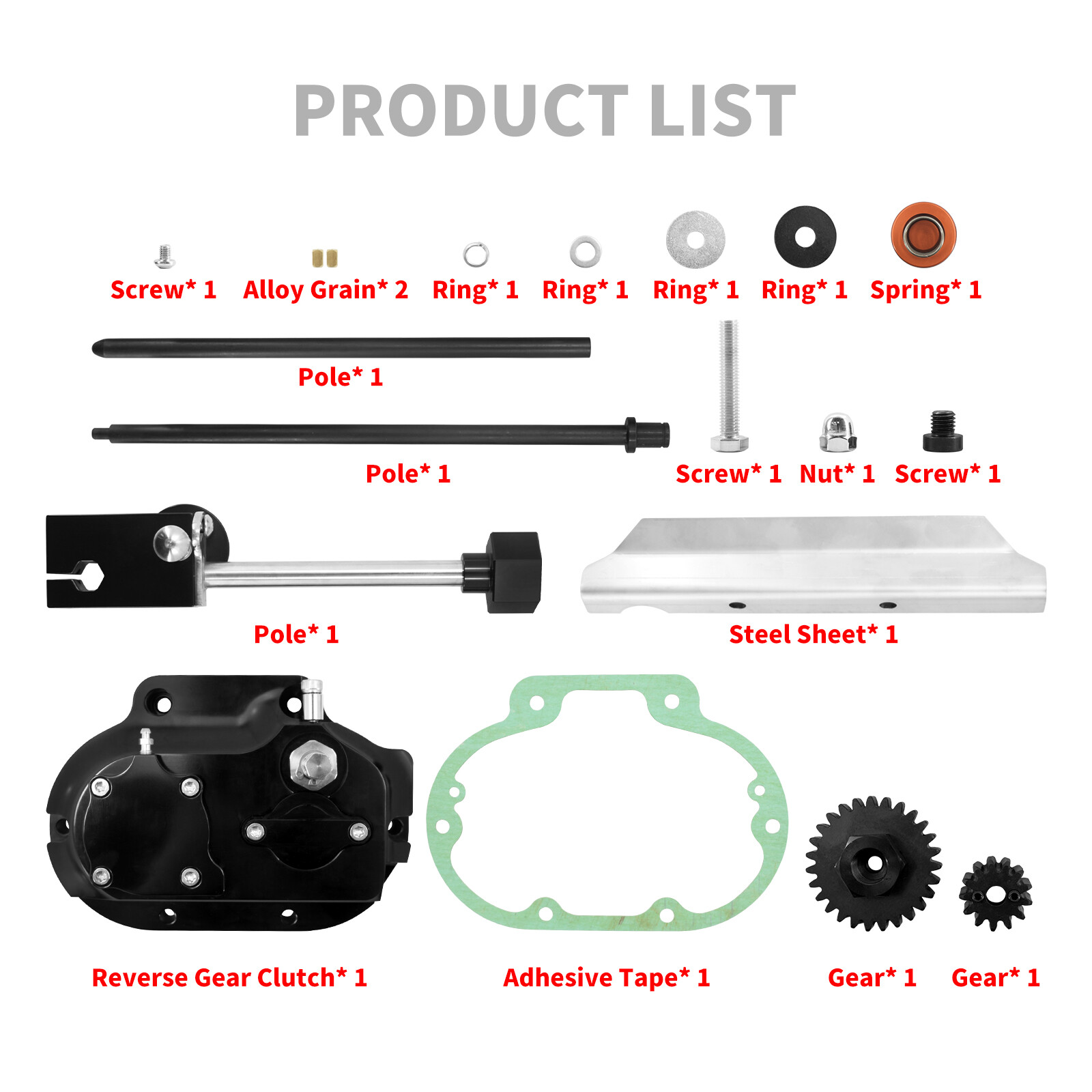 Transmission Gear Black Reverse Clutch Foot Control Fit For Harley Touring 14-20