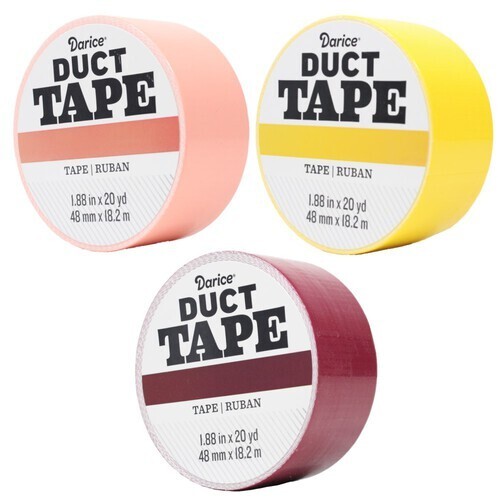 Duct Tape - 1.88 Inch x 20 Yards - Choose Your Color and Quantity