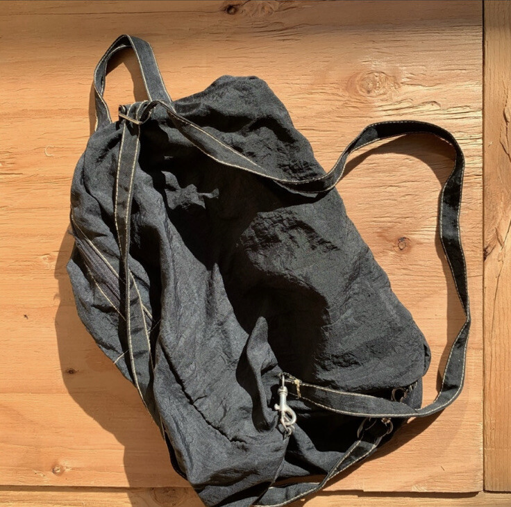 Vintage KOLTOV collapsible packable mini backpack